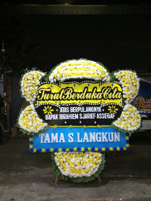 Papan Bunga Duka di Jati Mekar